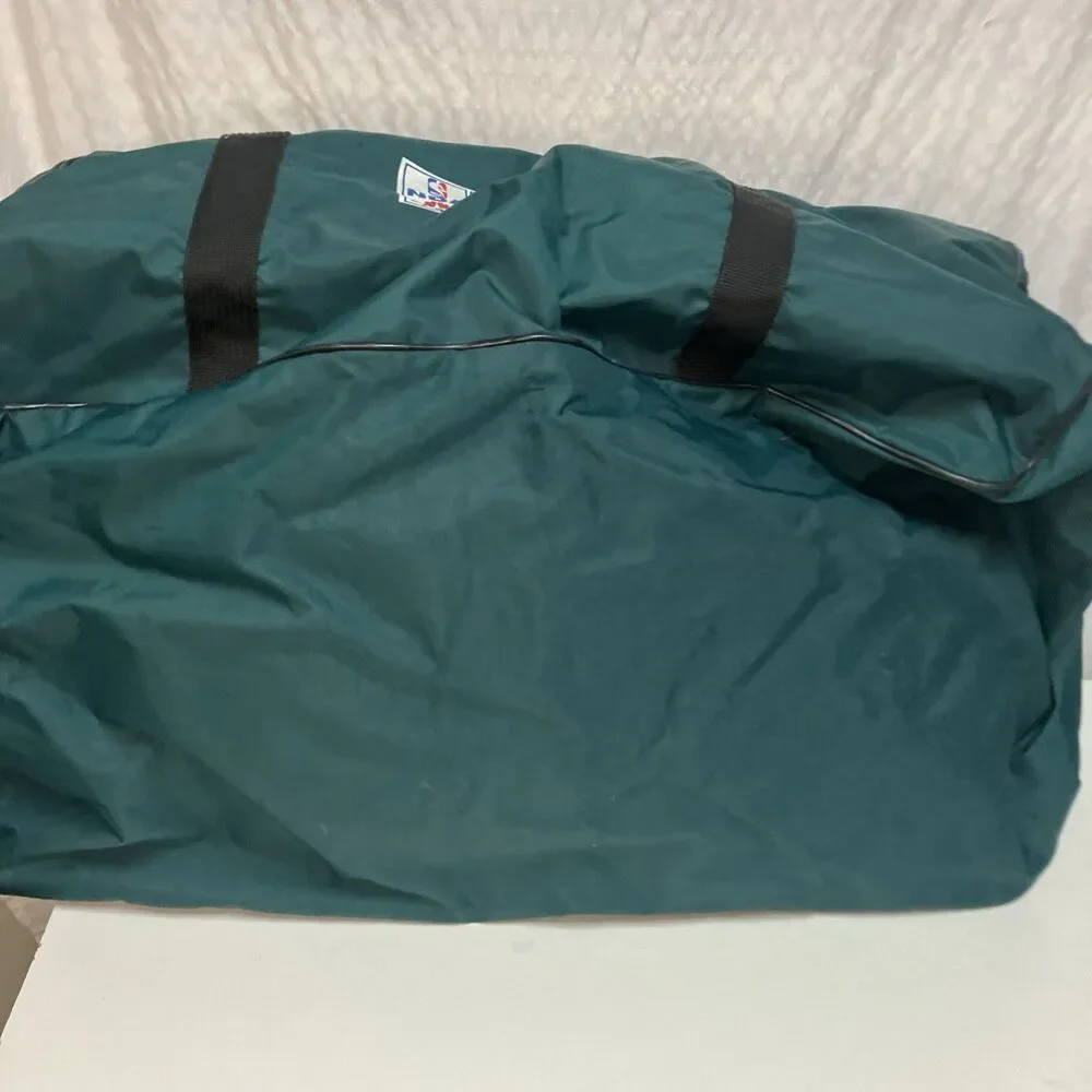NIKE VTG 90’s Large Duffel Bag NBA Hoops It UP 3-on-3 Tournament Teal 27”x 17”